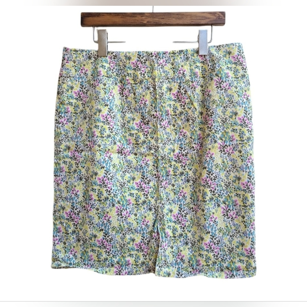Brand NEW J.jill petite flower print skirt  in size 02P & 06P